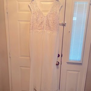 NWT Fit and flare wedding dress